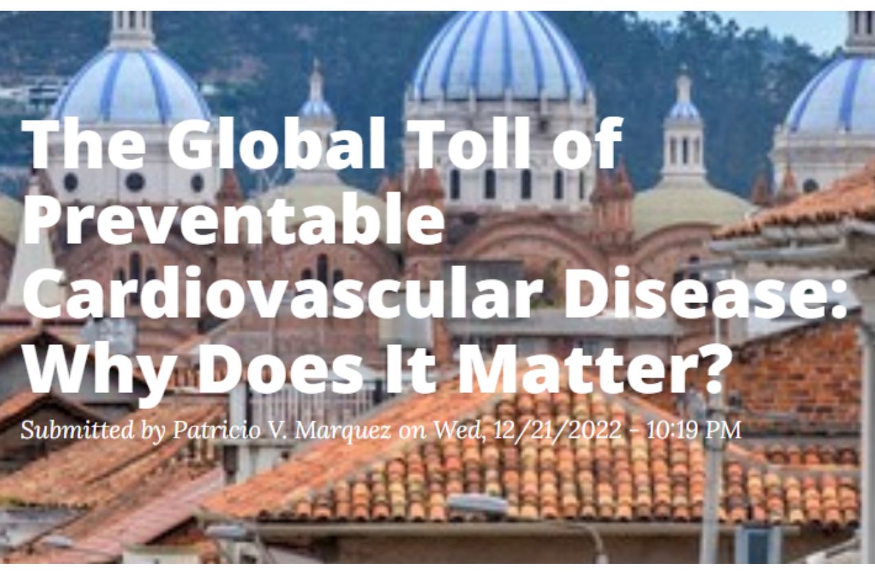 The Global Toll of Preventable Cardiovascular Disease
